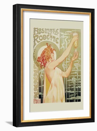 Absinthe Rebette-Privat Livemont-Framed Art Print