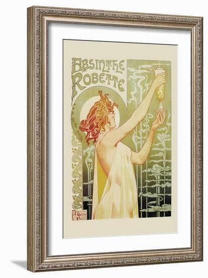 Absinthe Rebette-Privat Livemont-Framed Art Print