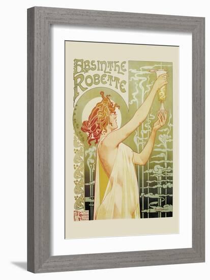 Absinthe Rebette-Privat Livemont-Framed Art Print