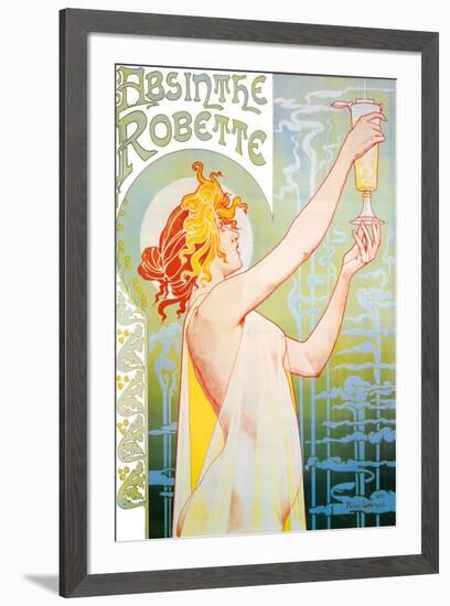 Absinthe Robette-Privat Livemont-Framed Art Print