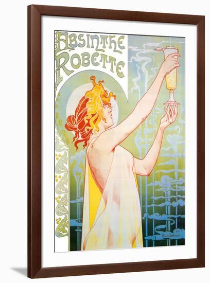 Absinthe Robette-Privat Livemont-Framed Art Print