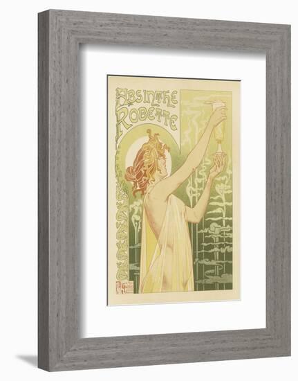 Absinthe Robette-Privat Livemont-Framed Art Print