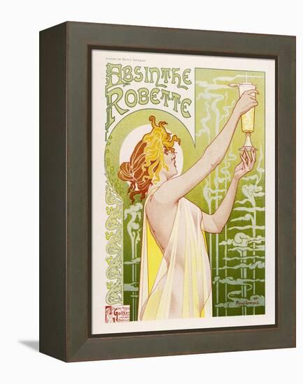 Absinthe Robette-Privat Livemont-Framed Premier Image Canvas