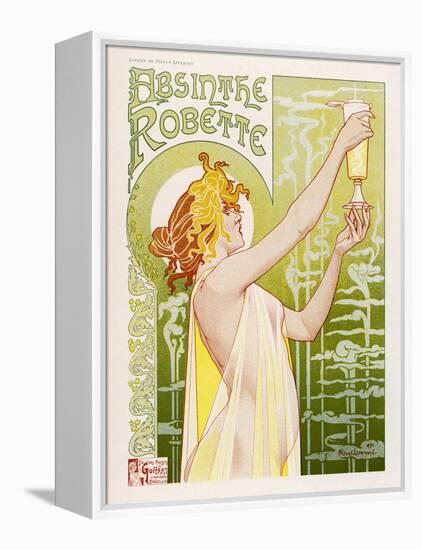 Absinthe Robette-Privat Livemont-Framed Premier Image Canvas