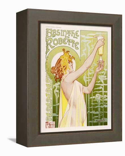 Absinthe Robette-Privat Livemont-Framed Premier Image Canvas