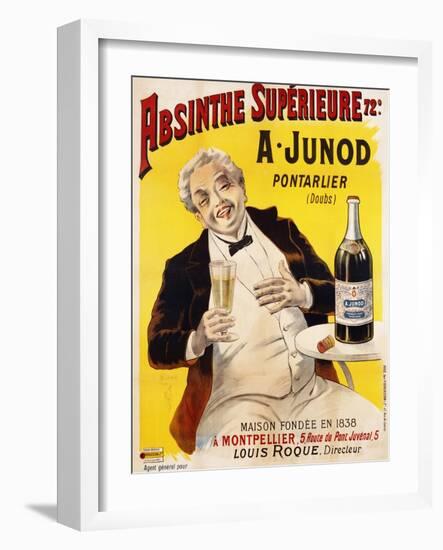 Absinthe Superieure Beverage Poster-null-Framed Giclee Print