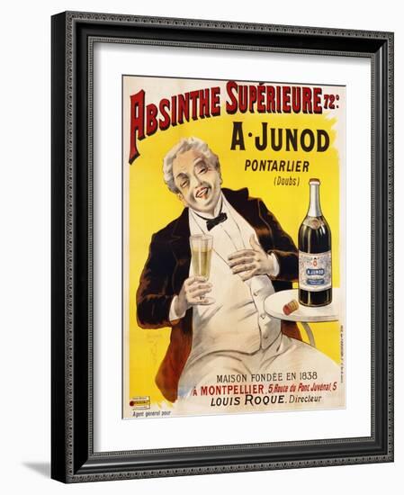 Absinthe Superieure Beverage Poster-null-Framed Giclee Print