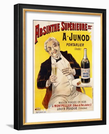 Absinthe Superieure Beverage Poster-null-Framed Giclee Print