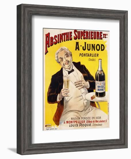 Absinthe Superieure Beverage Poster-null-Framed Giclee Print