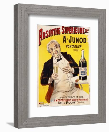 Absinthe Superieure Beverage Poster-null-Framed Giclee Print