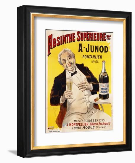 Absinthe Superieure Beverage Poster-null-Framed Giclee Print