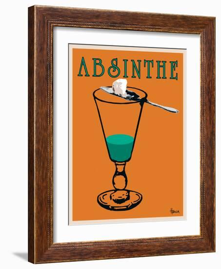 Absinthe-Lee Harlem-Framed Art Print