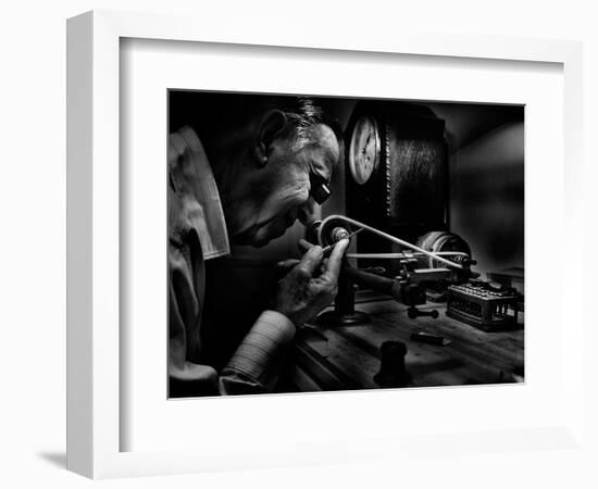 Absolute Precision to the Exact Time-Antonio Grambone-Framed Photographic Print