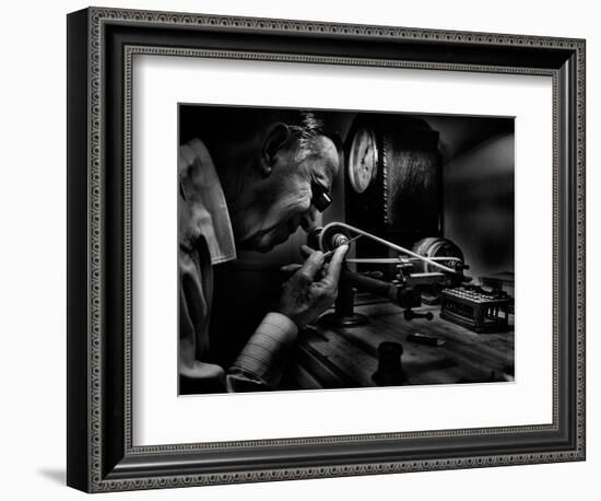 Absolute Precision to the Exact Time-Antonio Grambone-Framed Photographic Print