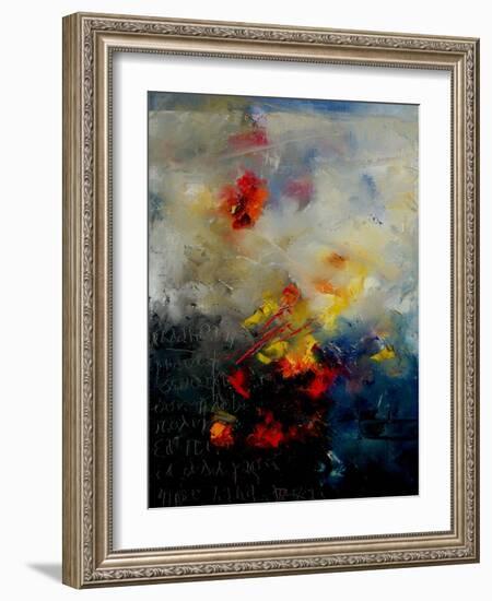 Abstract 0805-Pol Ledent-Framed Art Print