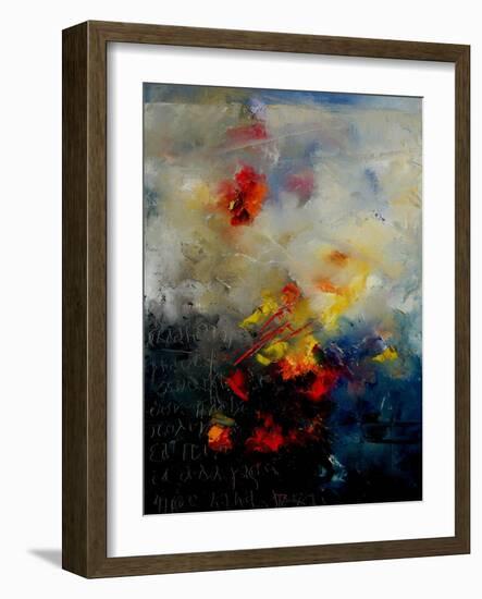 Abstract 0805-Pol Ledent-Framed Art Print