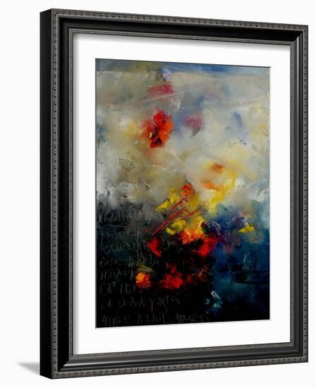 Abstract 0805-Pol Ledent-Framed Art Print