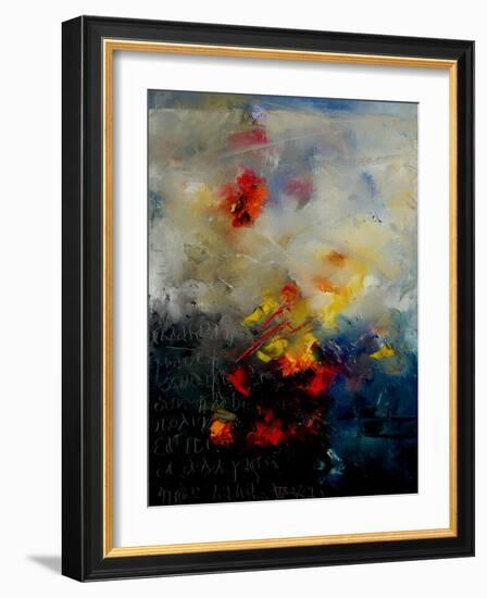 Abstract 0805-Pol Ledent-Framed Art Print