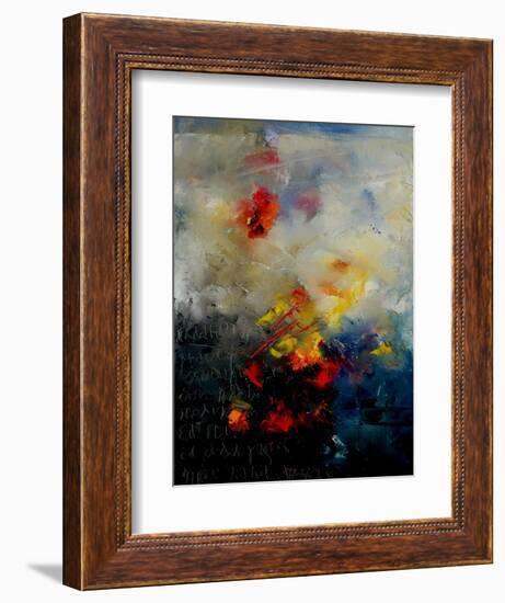 Abstract 0805-Pol Ledent-Framed Art Print