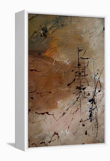 Abstract 12072-Pol Ledent-Framed Stretched Canvas