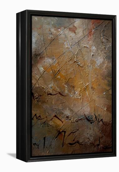 Abstract 12073-Pol Ledent-Framed Stretched Canvas