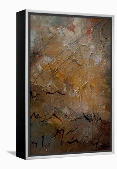 Abstract 12073-Pol Ledent-Framed Stretched Canvas