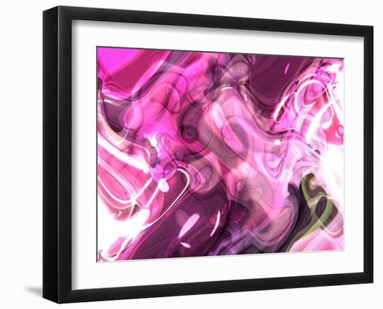 Abstract 14-Shiroki Kimaneka-Framed Giclee Print