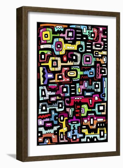 Abstract 15917-Miguel Balbás-Framed Giclee Print