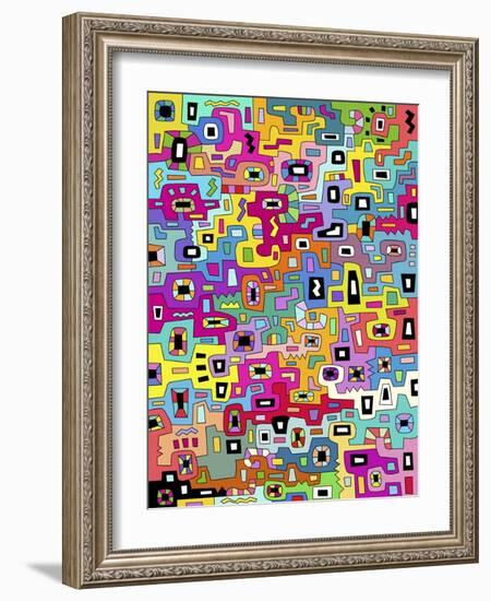 Abstract 17118-Miguel Balbás-Framed Giclee Print