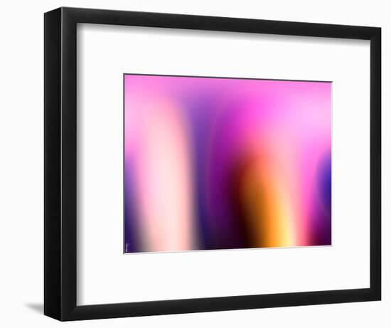 Abstract 18-Shiroki Kimaneka-Framed Giclee Print