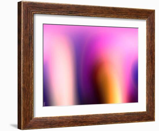 Abstract 18-Shiroki Kimaneka-Framed Giclee Print