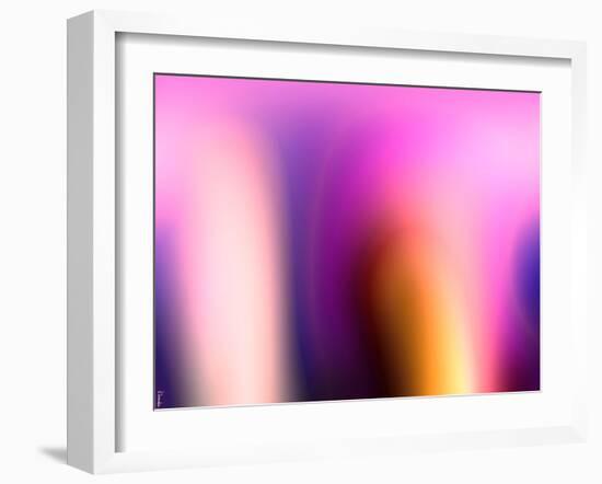 Abstract 18-Shiroki Kimaneka-Framed Giclee Print