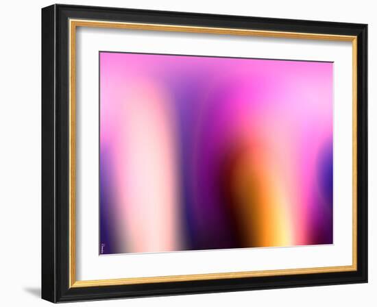 Abstract 18-Shiroki Kimaneka-Framed Giclee Print