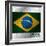 Abstract 2014 World Cup Poster-vipervxw-Framed Art Print