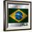 Abstract 2014 World Cup Poster-vipervxw-Framed Art Print