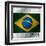 Abstract 2014 World Cup Poster-vipervxw-Framed Art Print