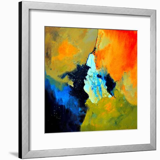 Abstract 211102-Pol Ledent-Framed Art Print