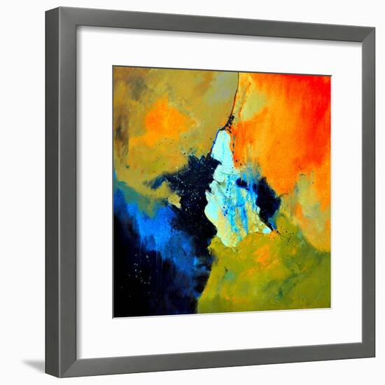 Abstract 211102-Pol Ledent-Framed Art Print