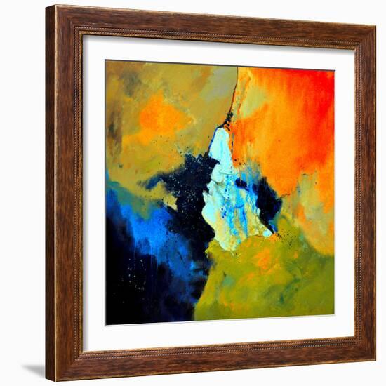 Abstract 211102-Pol Ledent-Framed Art Print