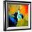 Abstract 211102-Pol Ledent-Framed Art Print