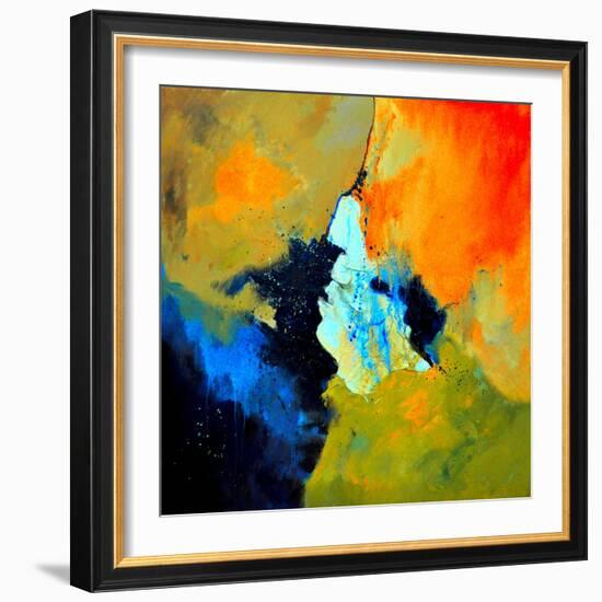 Abstract 211102-Pol Ledent-Framed Art Print