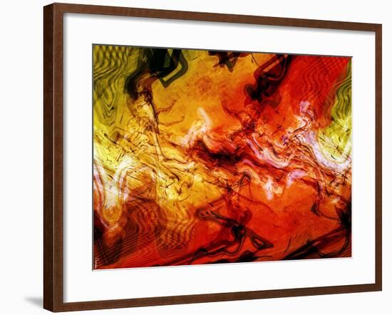 Abstract 21-Shiroki Kimaneka-Framed Giclee Print