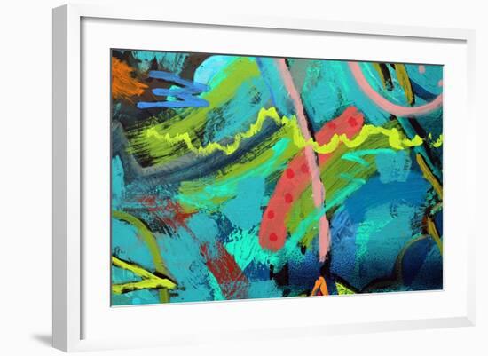 Abstract 21-Sara Hayward-Framed Giclee Print