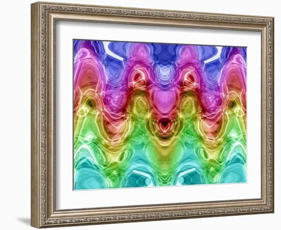 Abstract 22-Shiroki Kimaneka-Framed Giclee Print