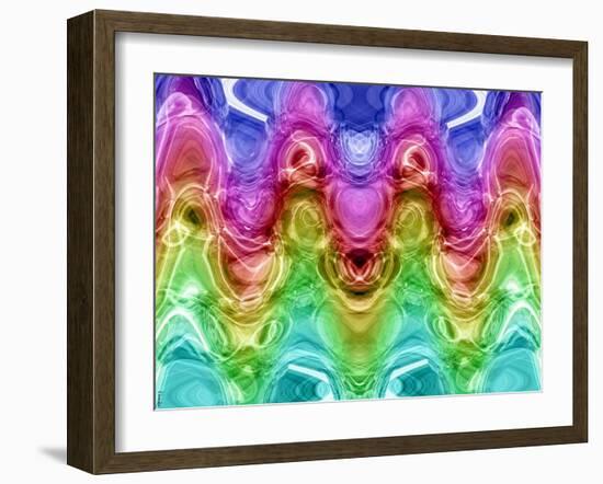 Abstract 22-Shiroki Kimaneka-Framed Giclee Print