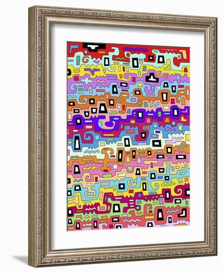 Abstract 24118-Miguel Balbás-Framed Giclee Print