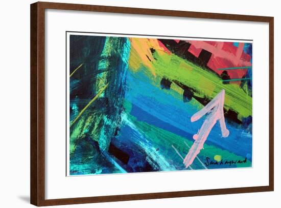 Abstract 27-Sara Hayward-Framed Giclee Print