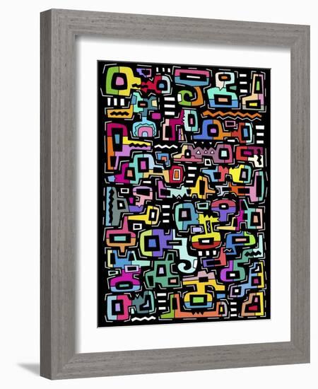 Abstract 3-1-18-Miguel Balbás-Framed Giclee Print