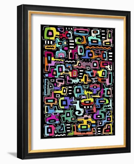 Abstract 3-1-18-Miguel Balbás-Framed Giclee Print