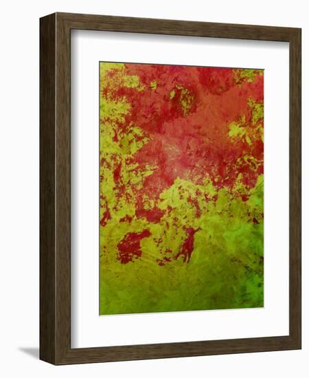 Abstract 304-Herb Dickinson-Framed Photographic Print